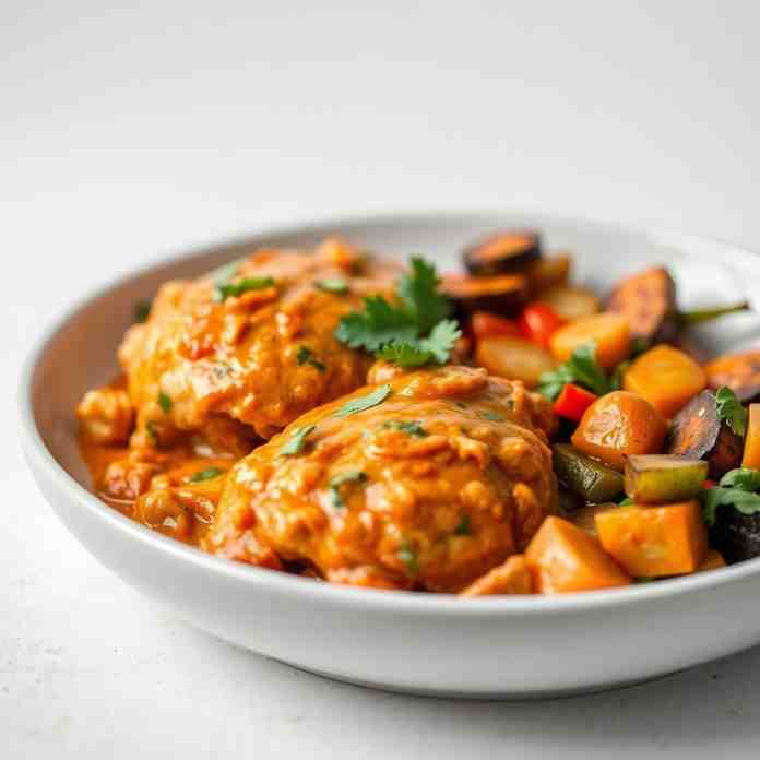 Low Carb Moambe Chicken - Keto Meal Prep Recipe